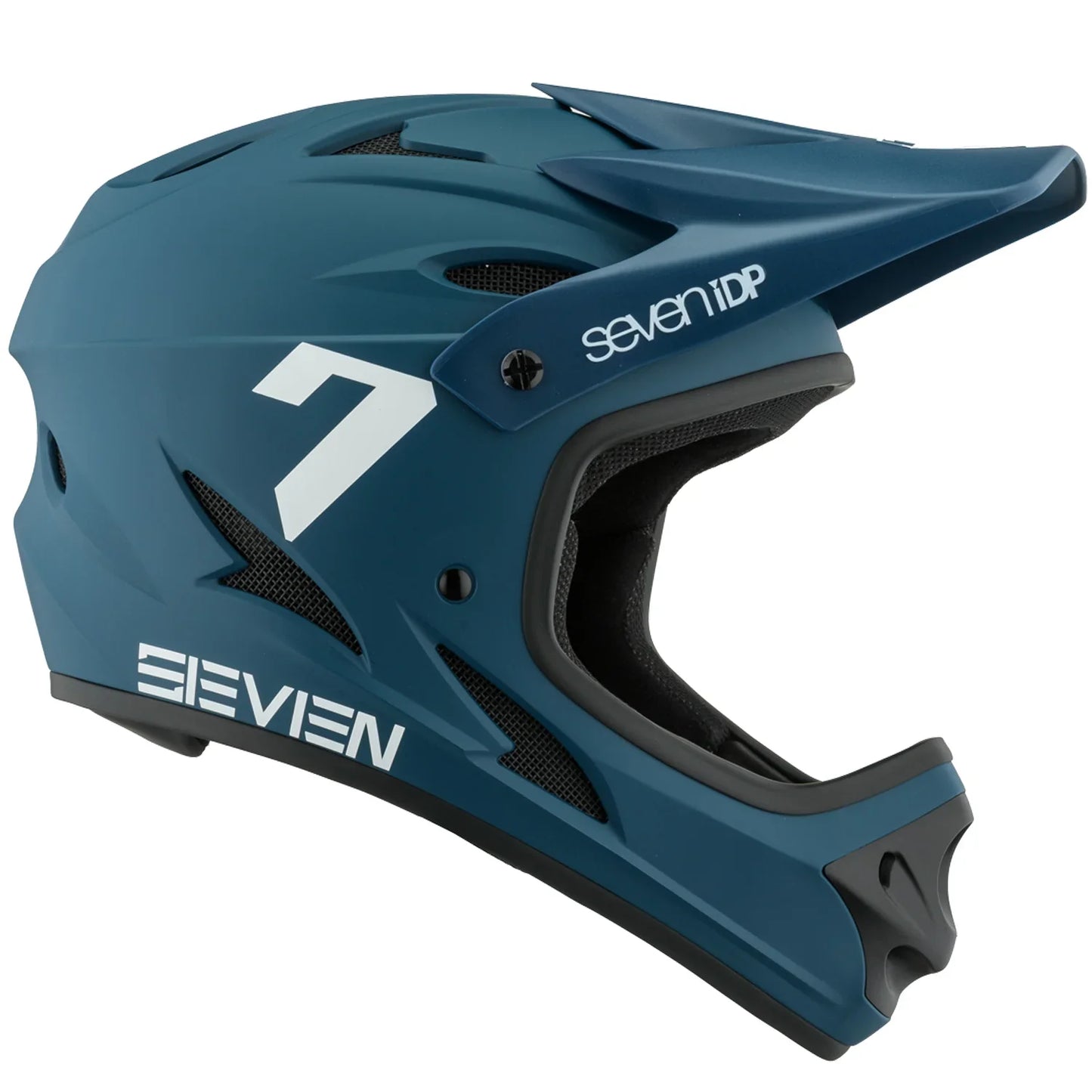 7 iDP M1 Full Face Helmet - Blue-White