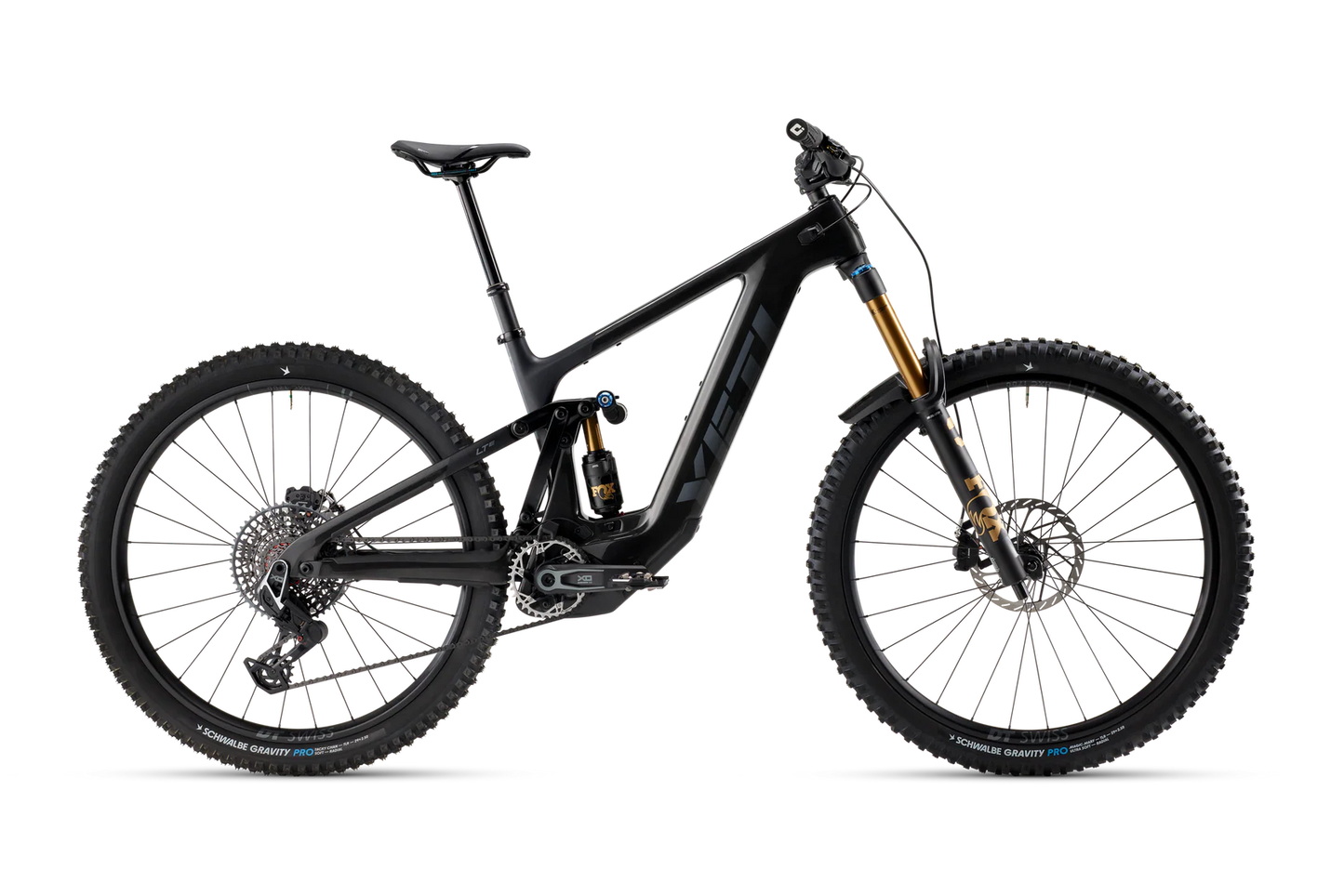 Yeti LTe Turq 29 - X0 AXS - 800Wh - Raw Gloss