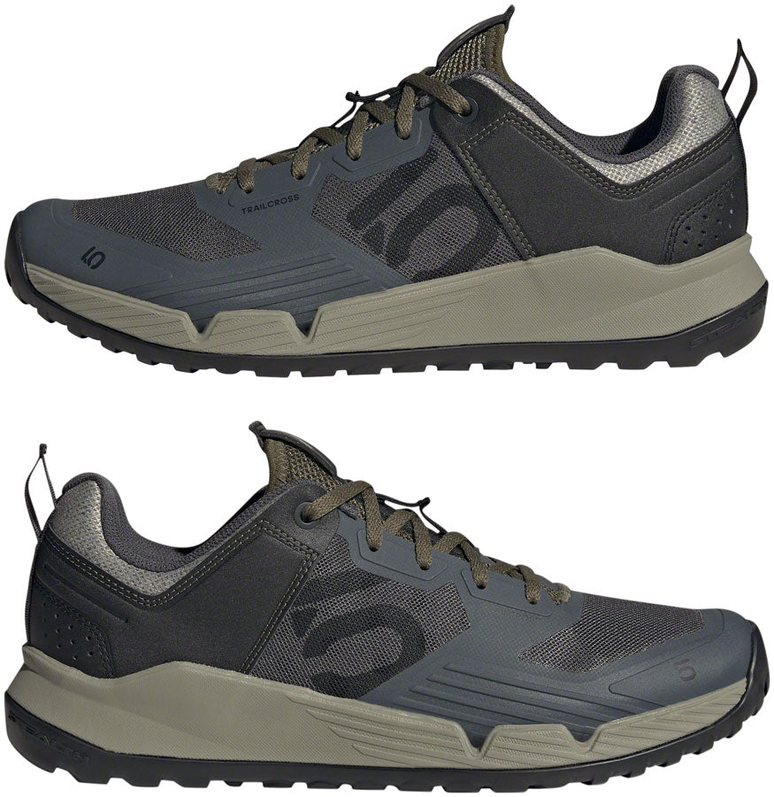 Trailcross XT Flat Shoes - Men's, Gray Six/Core Black/Olive Strata - SH02955-09.jpg