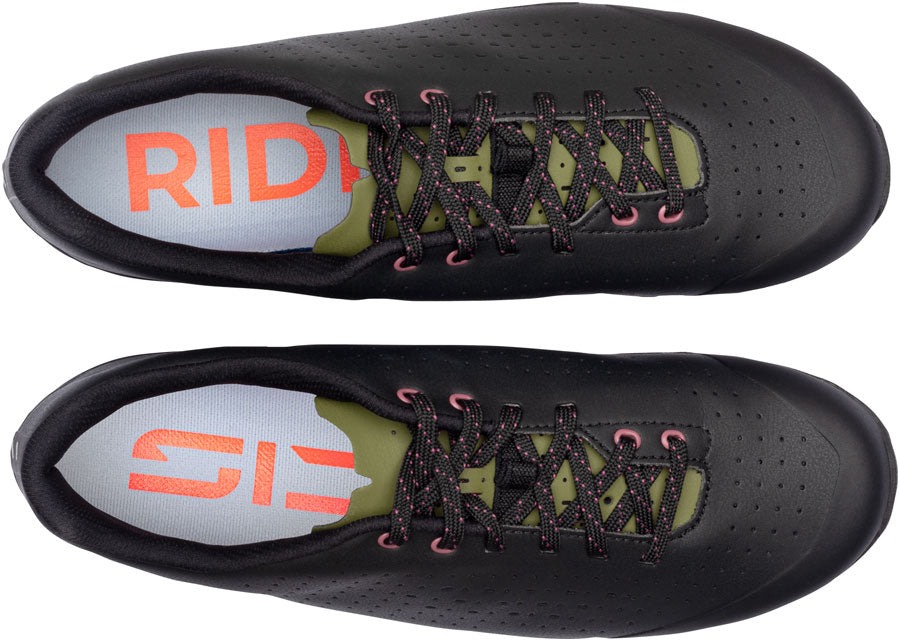 Asper Laces Gravel Shoes - Black/Olive Green - SH04550-04.jpg