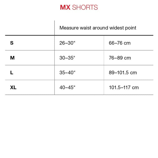 G-Form MX Short - Black