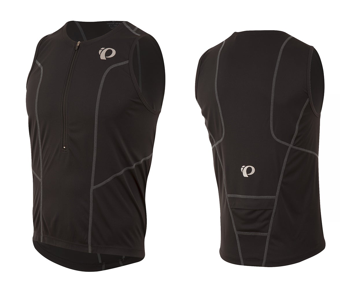 Pearl Izumi Select Pursuit Tri Sleeveless Jersey - Black Black X-Small