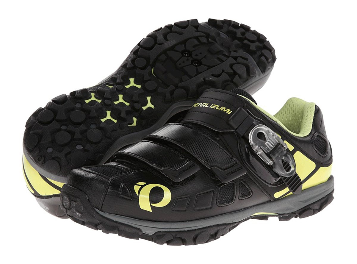 Pearl Izumi X-Alp Enduro IV MTB Shoe - Womens - Black-Paloma Black - Paloma EU 37