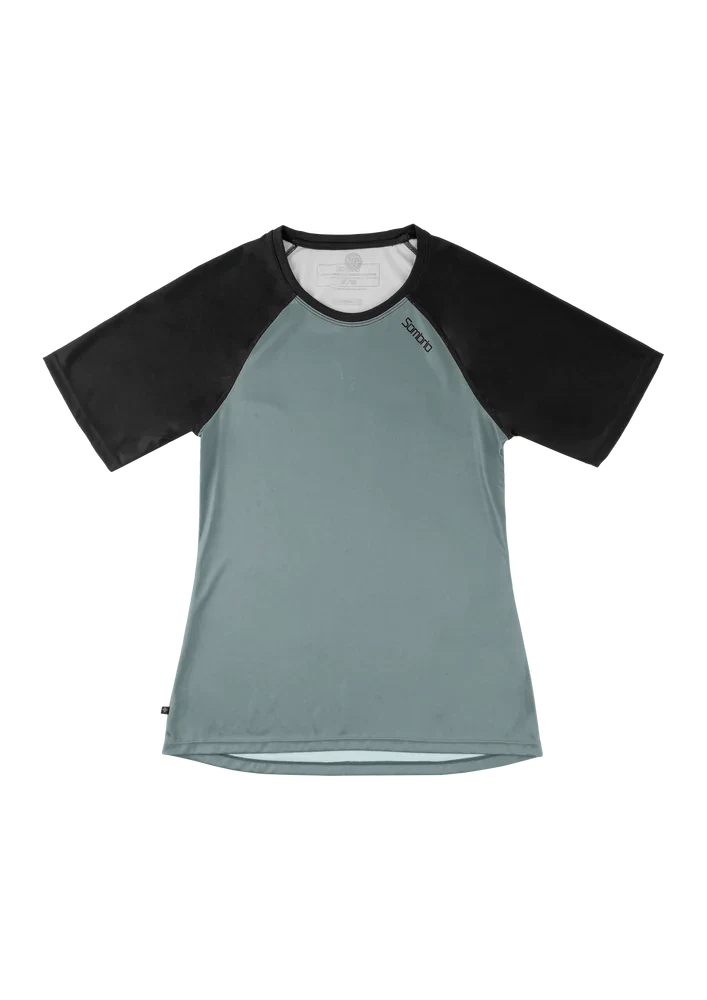 Sombrio Spruce Short Sleeve MTB Jersey - Womens - Stormy Stormy X-Small