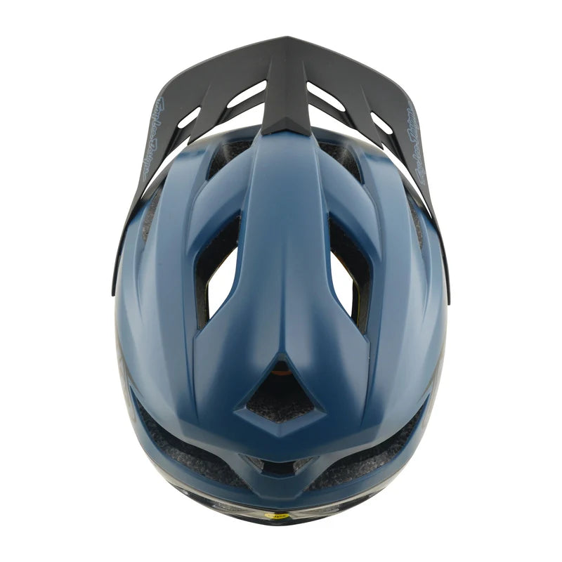 Troy Lee Designs Flowline MTB Helmet - Point - Slate-Charcoal