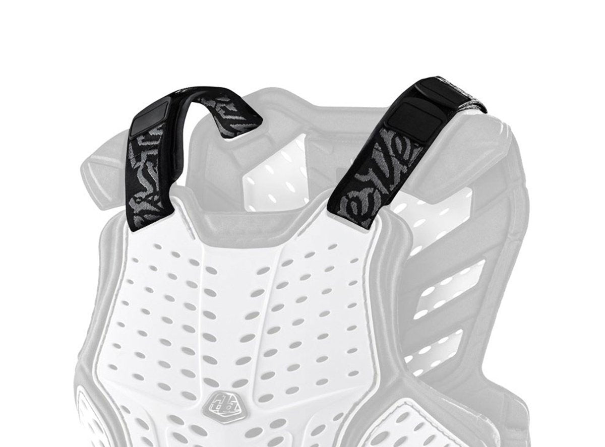 Troy Lee Designs Rockfight Replacement Shoulder Straps - Youth - Black Black