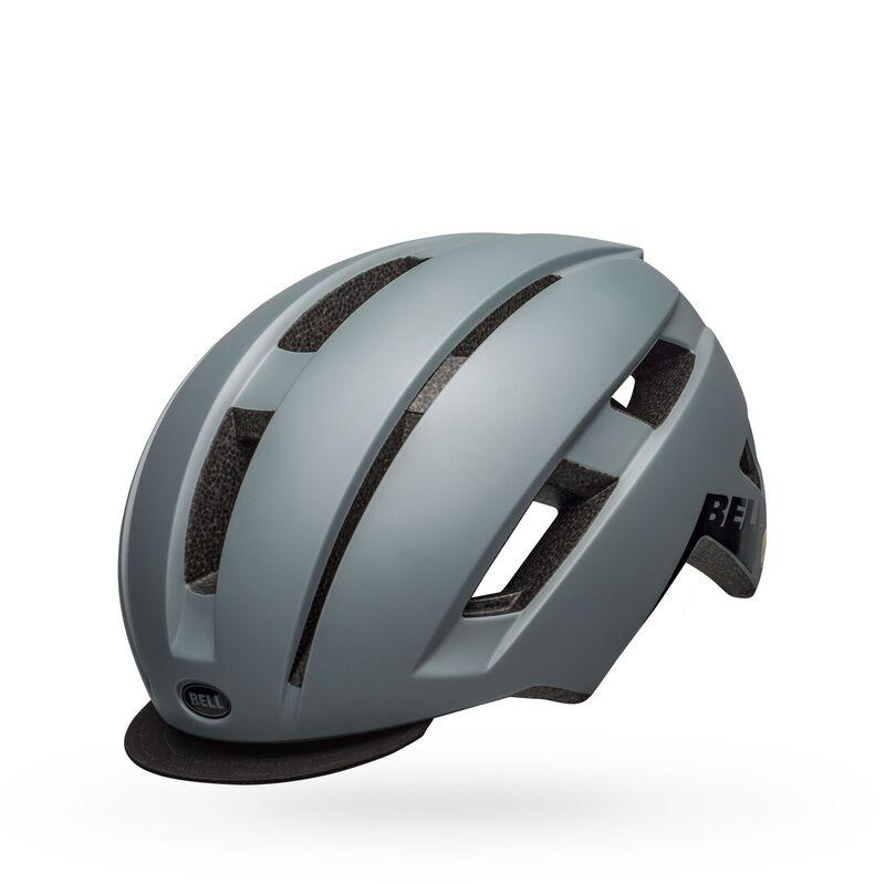 Bell Daily MIPS LED Commuter Helmet - Womens - Matt Gray-Black Matt Gray - Black One Size