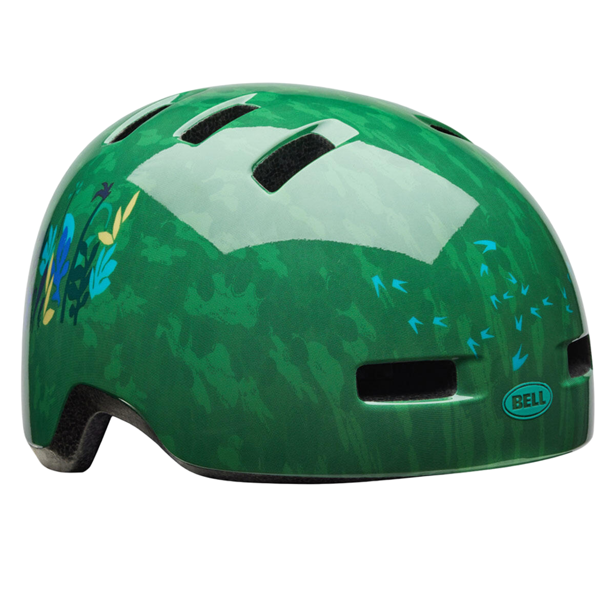 Bell Lil Ripper Youth Cycling Helmet Green Dino Den / Universal Toddler