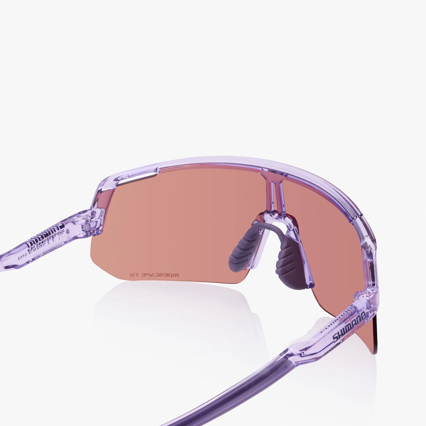 Shimano Technium L 2 Sunglasses - Transparent Lilac - Ridescape Trail Lens