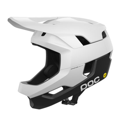 POC Otocon Race MIPS Full Face Helmet - Hydrogen White-Uranium Black Matt Hydrogen White - Uranium Black Matt X-Small 