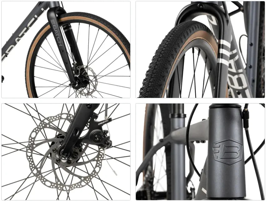 Batch Bicycles GB.2 700c Gravel Bike - Storm Grey