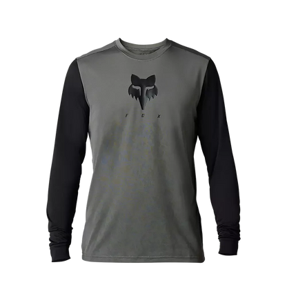 Fox Racing Ranger Tru Dri Long Sleeve MTB Jersey - Pewter