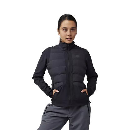 Fox Racing Flexair Fire Hybrid Cycling Jacket - Womens - Moss