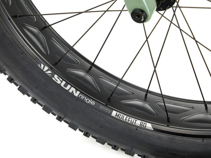 Kona Woo 26 Fat Bike - Metallic Green - 2025