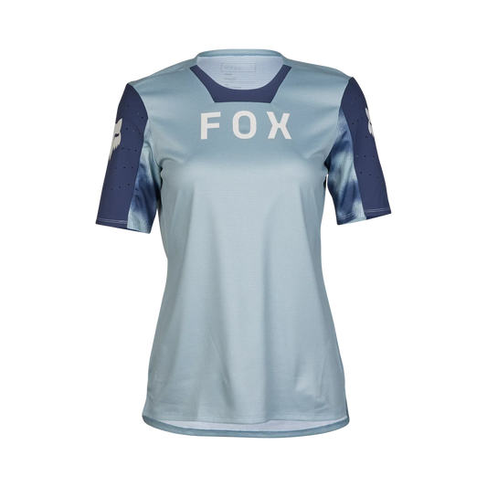 Fox Racing Defend Short Sleeve MTB Jersey - Taunt - Womens - Gunmetal