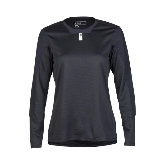 Fox Racing Defend Long Sleeve MTB Jersey - Womens - Black