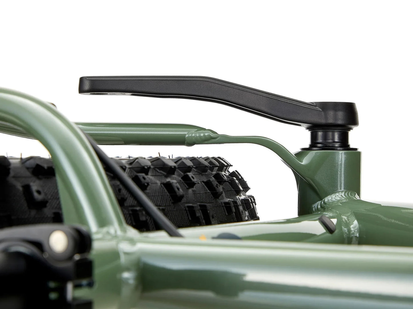 Kona Woo 26 Fat Bike - Metallic Green - 2025