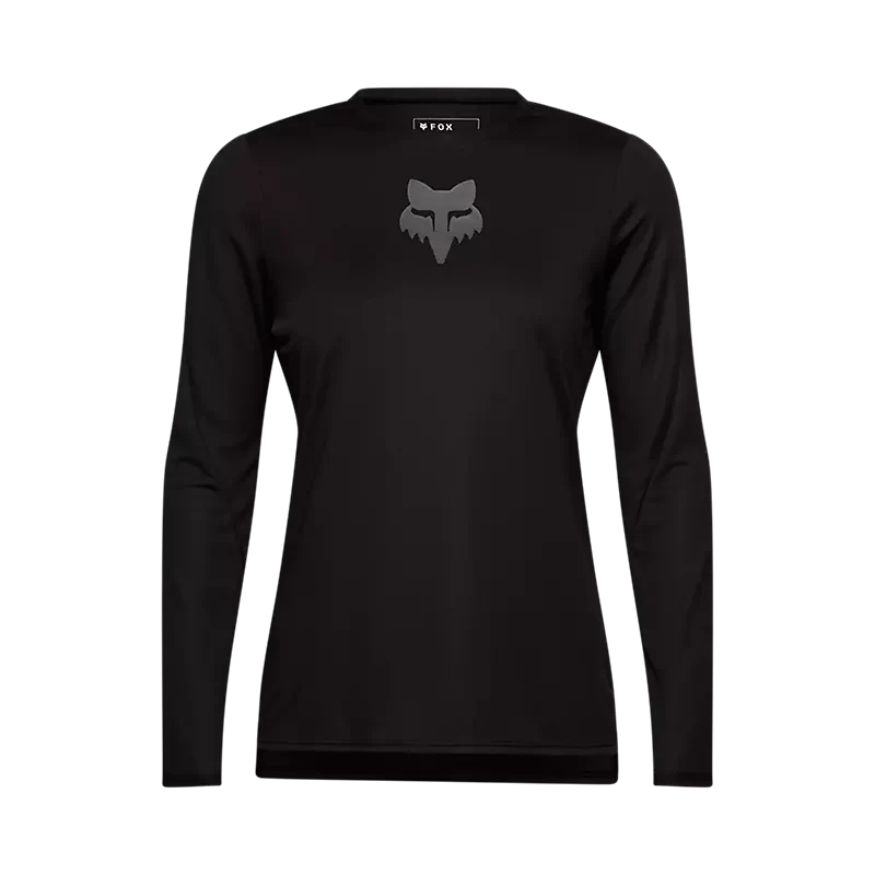 Fox Racing Ranger Long Sleeve MTB Jersey - Fox Head - Womens - Black