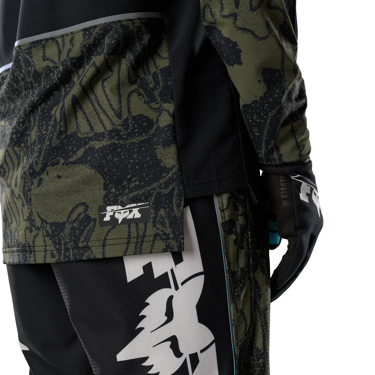 Fox Racing Defend Thermal Long Sleeve MTB Jersey - Lunar - Black