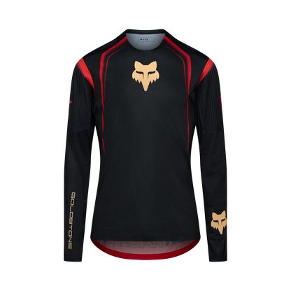 Fox Racing Flexair Long Sleeve MTB Jersey - Goldstone - Black