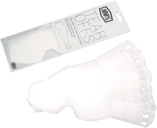 100% Accuri Tear-Offs - Youth - Clear