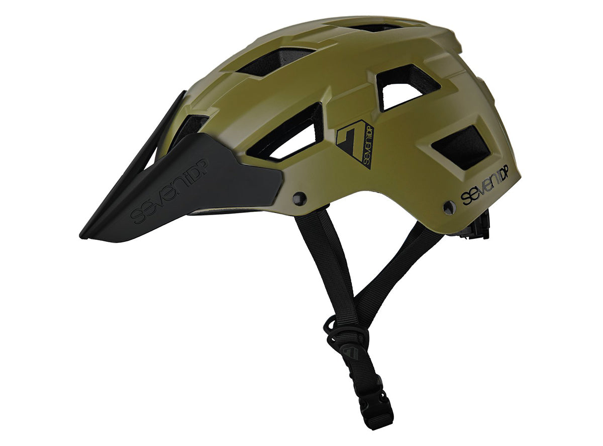 7 iDP M5 MTB Helmet - Army Green - 2022 Army Green Small/Medium 