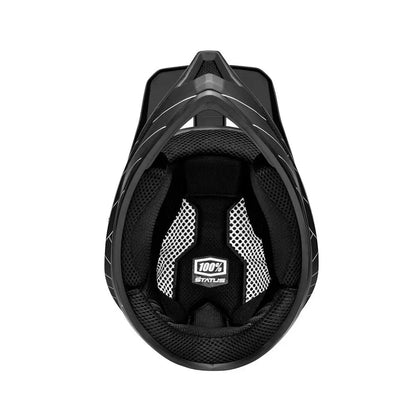 100% Status Full Face Helmet - Youth - Black