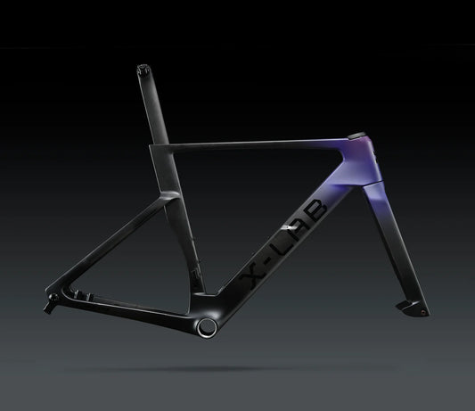 X-Lab AD9 700c Carbon Frameset - Hawkeye Purple-Black