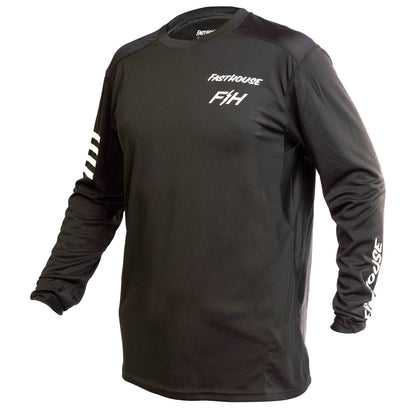 Fasthouse Alloy Rally Long Sleeve MTB Jersey - Black - 2022 Black Small 