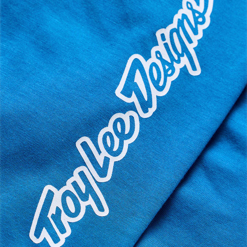 Troy Lee Designs Skyline Long Sleeve Ride Tee - One Eye - Aero Blue