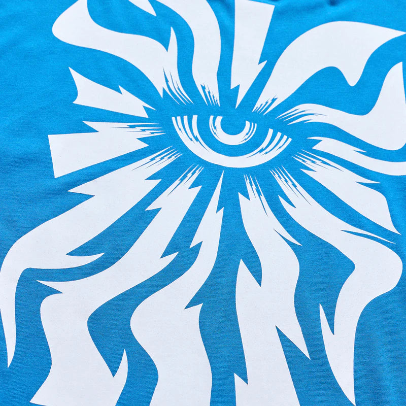 Troy Lee Designs Skyline Long Sleeve Ride Tee - One Eye - Aero Blue