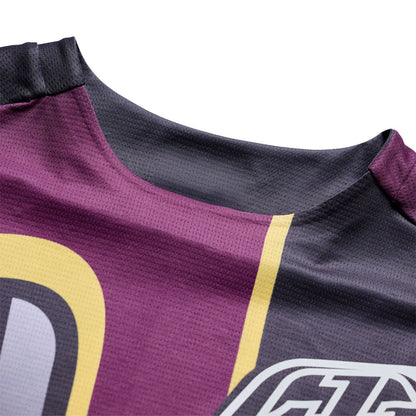 Troy Lee Designs Sprint Pro Short Sleeve MTB Jersey - Lowrider - Sangria