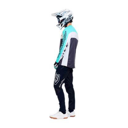 Troy Lee Designs Sprint Pro Short Sleeve MTB Jersey - Yo Moto - Carbon
