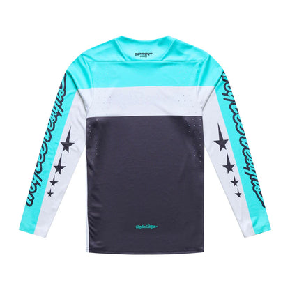 Troy Lee Designs Sprint Pro Short Sleeve MTB Jersey - Yo Moto - Carbon