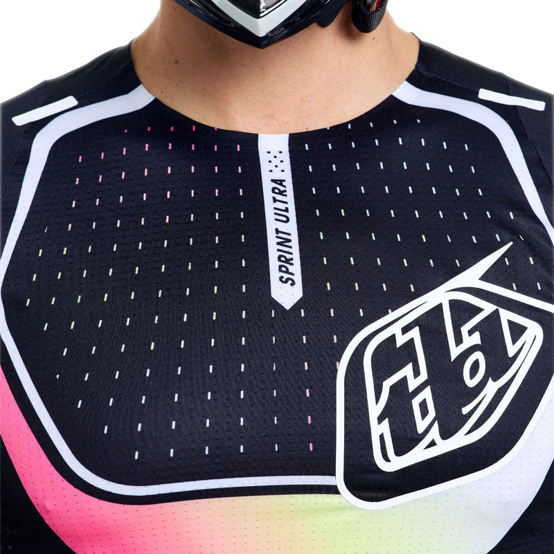 Troy Lee Designs Sprint Ultra Short Sleeve MTB Jersey - Proton - Black