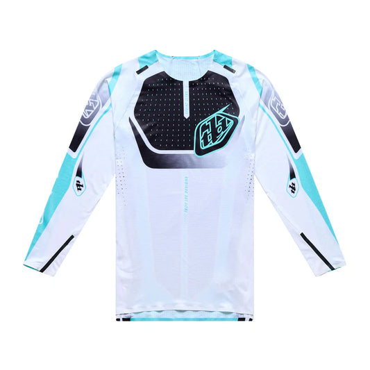 Troy Lee Designs Sprint Ultra Short Sleeve MTB Jersey - Proton - White