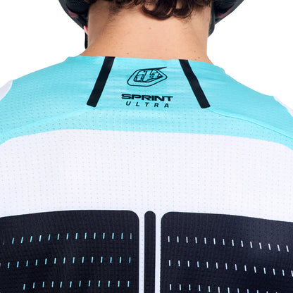 Troy Lee Designs Sprint Ultra Short Sleeve MTB Jersey - Proton - White