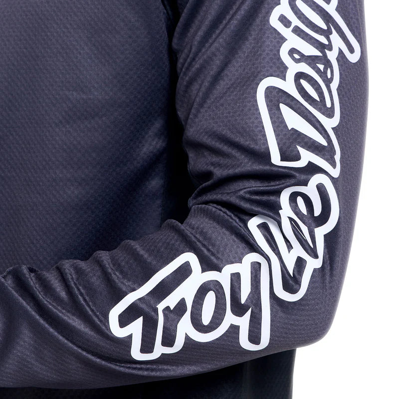 Troy Lee Designs Stage Long Sleeve MTB Jersey - Signature - Carbon