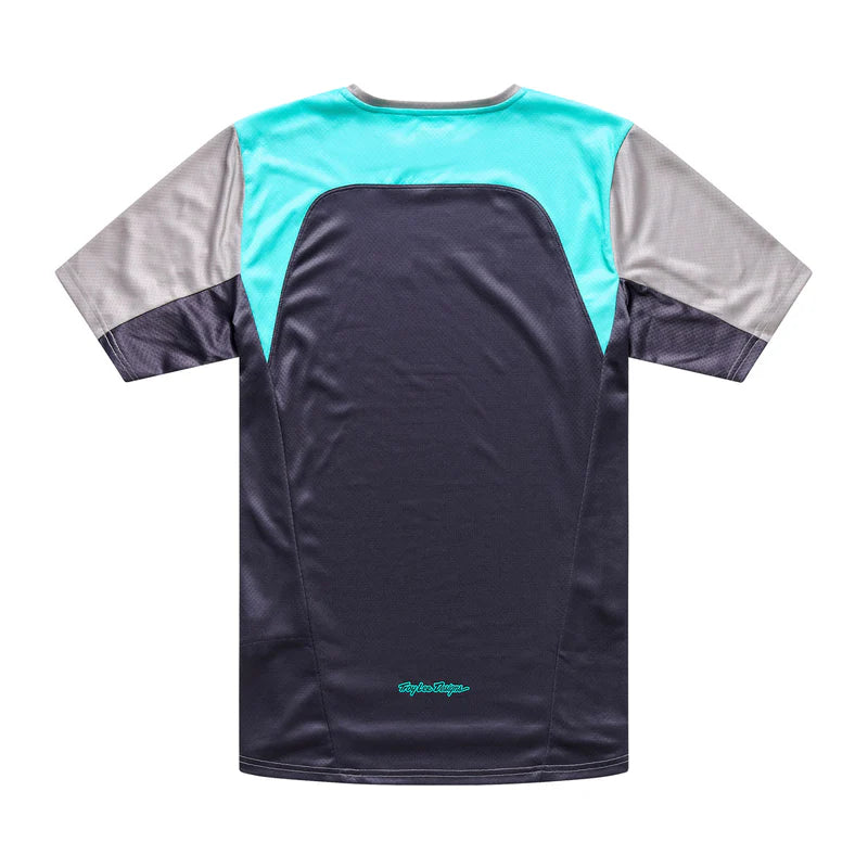 Troy Lee Designs Stage Short Sleeve MTB Jersey - Signature - Stone