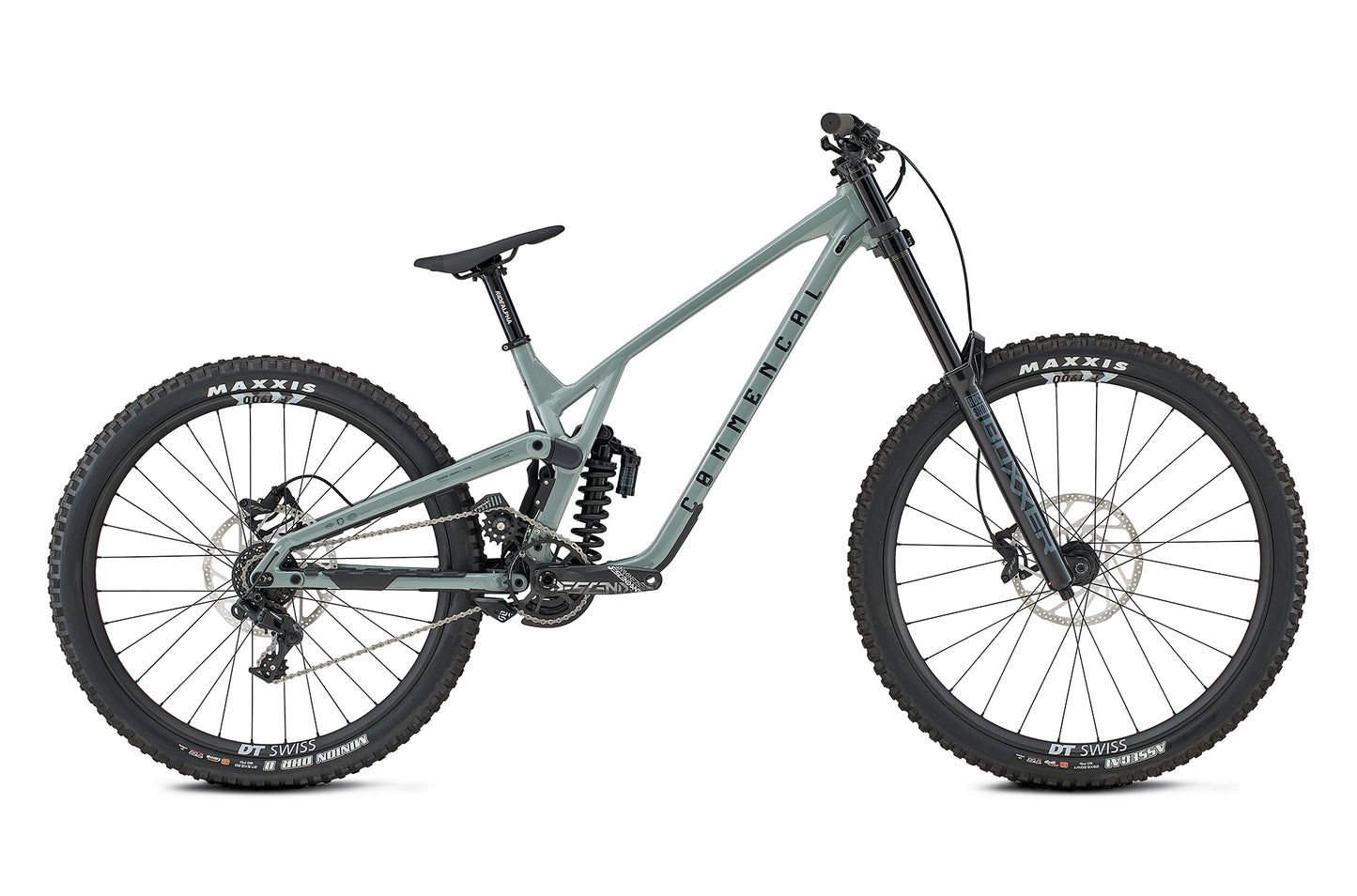 Commencal Supreme DH V5 MX - Ride - Pyrite Grey