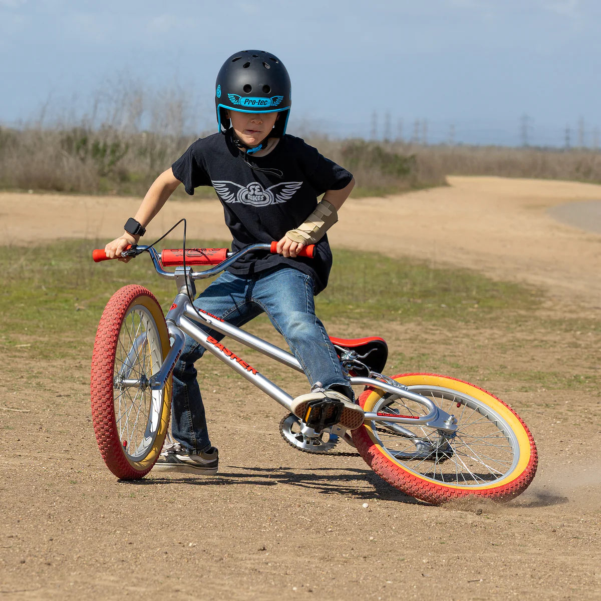 SE Bikes Basher 20" - Black Lightning