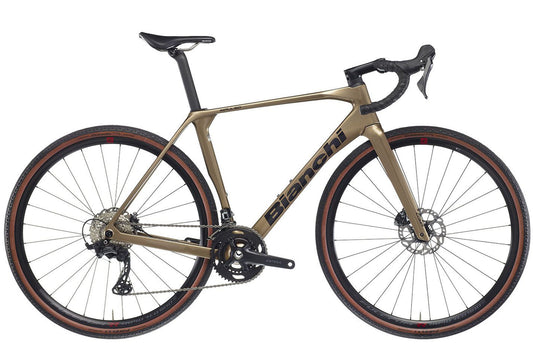 Bianchi Impulso Comp 700c - GRX 610 - Bronze Brown-Graphite