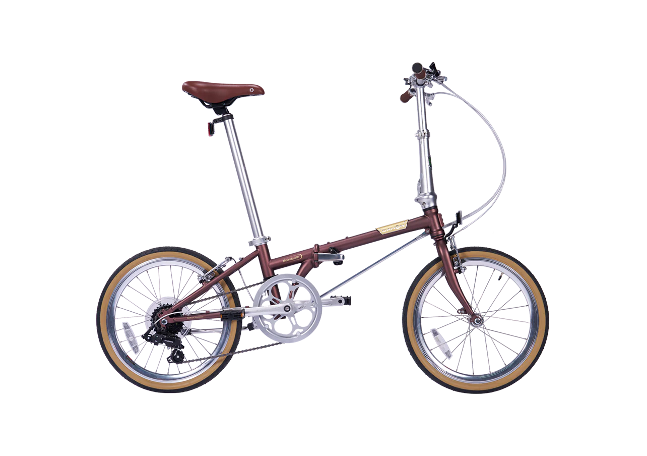 Dahon Boardwalk D7 20" - Rust Brown