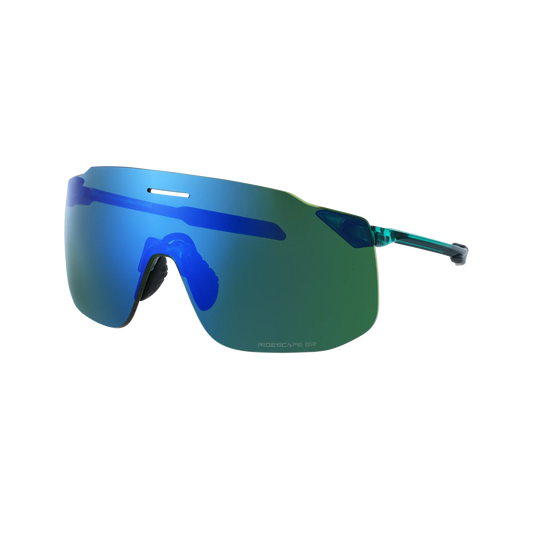 Shimano S-Phyre Sl RS Sunglasses - Gravel Lens - Green Sapphire