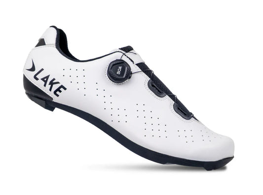 Lake CX178 Road Shoe - White-Black