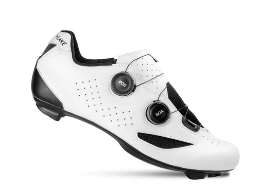 Lake CX190 Road Shoe - White-Black