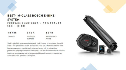 Vaast Bikes E/1 XT/SLX 27.5 E-Bike - Nostalgic Sea Blue-Ocean Frost