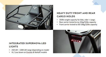 Vaast Bikes E/1 XT/SLX 27.5 E-Bike - Nostalgic Sea Blue-Ocean Frost