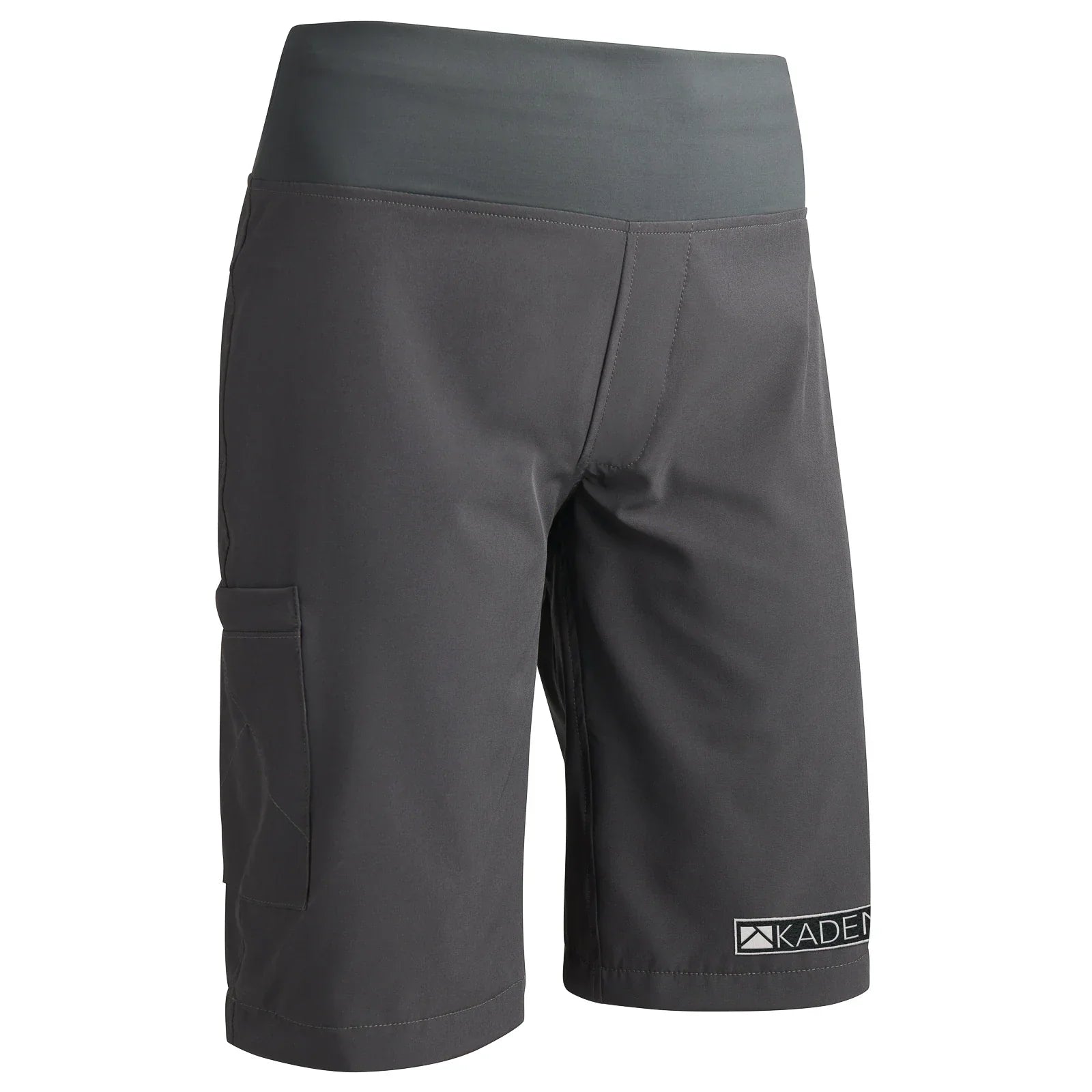 Kaden Apparel Pinner MTB Short - Womens - Charcoal Charcoal X-Small 