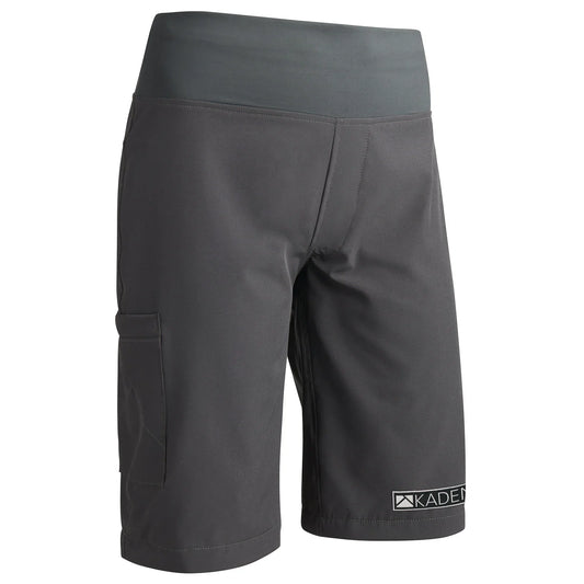 Kaden Apparel Pinner MTB Short - Womens - Charcoal Charcoal X-Small 